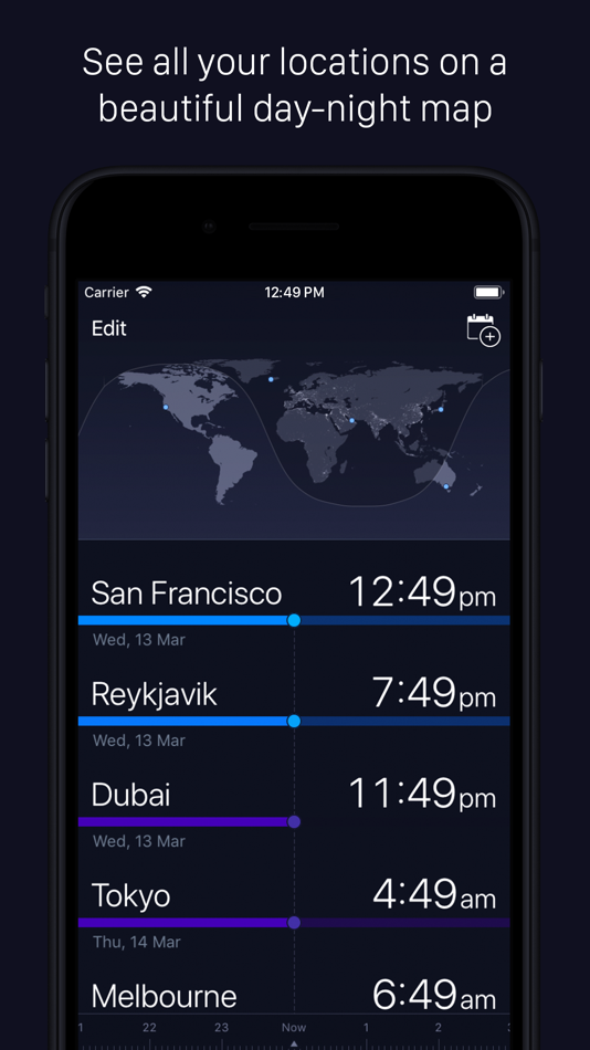 #1. Tmzn - Timezone Converter (iOS) بواسطة: Paul Noble