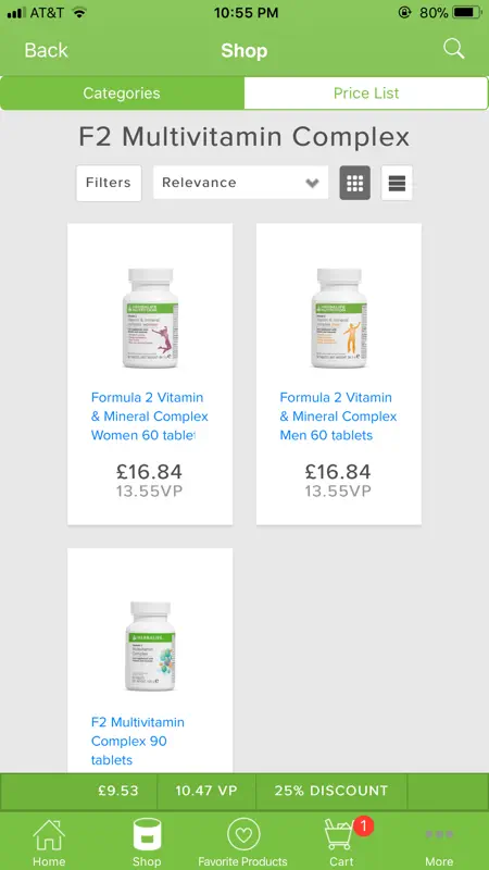 Herbalife Shop screenshot 3 of 6