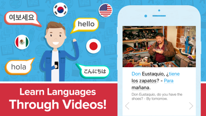 FluentU: 言語学習アプリ - ビデオで言語を学ぼう！スクリーンショット