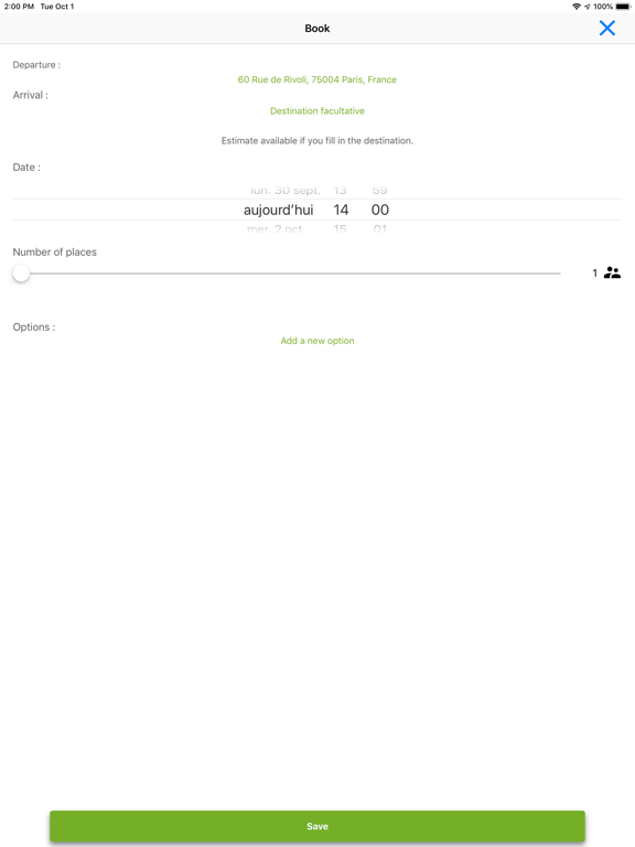 Screenshot #6 pour Réserver Taxis 52 Haute Marne