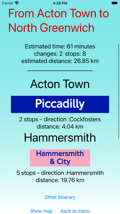 London Underground Screenshot
