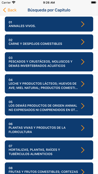 Aduana Móvil Screenshot