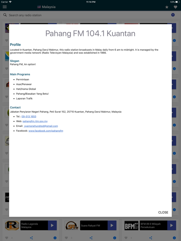 FM Radio Center - Radio Online iPad screenshot 7
