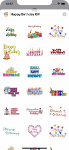 Happy Birthday GIF screenshot #6 for iPhone