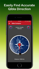 Accurate Qibla Compass screenshot