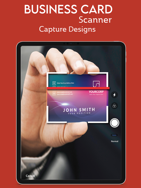 Screenshot #4 pour Business Card Scanner & OCR