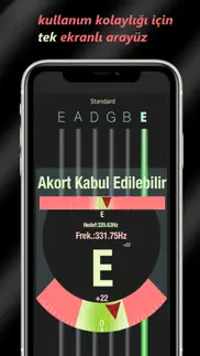 gitar tuner - pro akort aleti iphone resimleri 3