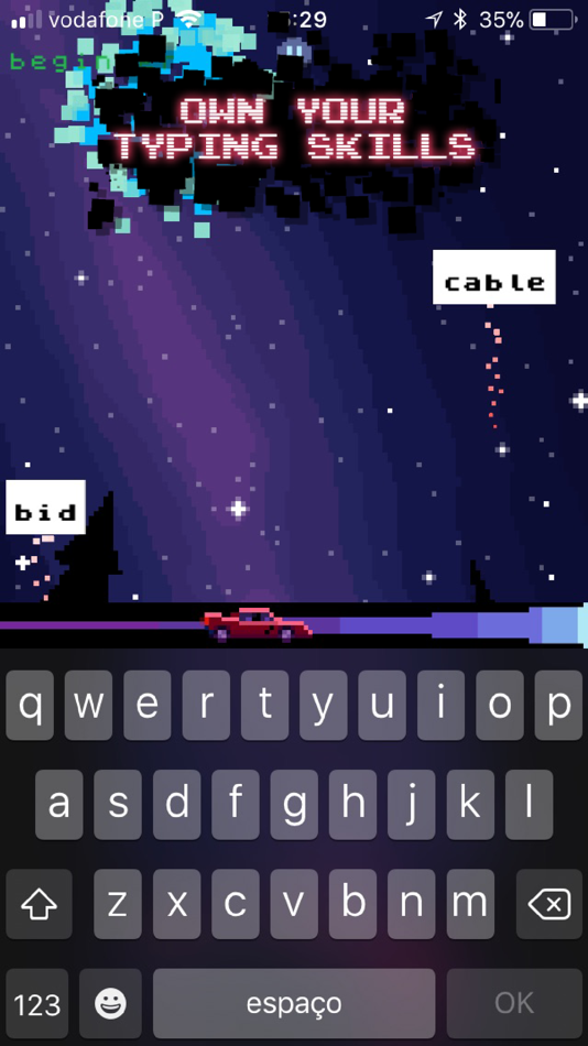 #4. Typing Rush Master (iOS) 由: Lisbon Labs