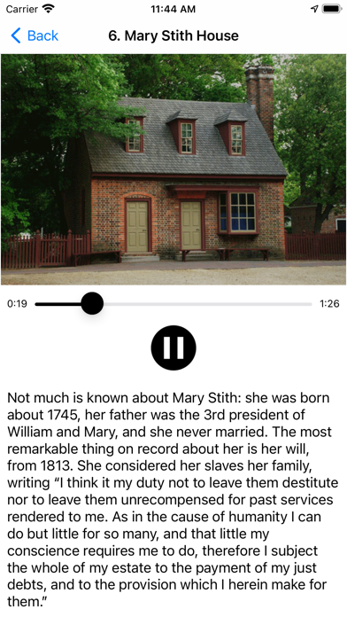 Colonial Williamsburg History Screenshot