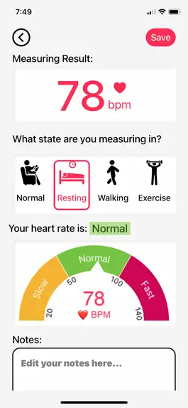 Game screenshot Pulse Rate app cardio app bp apk