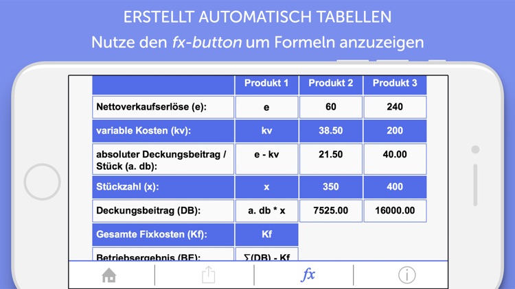BWL Lösungsgenerator