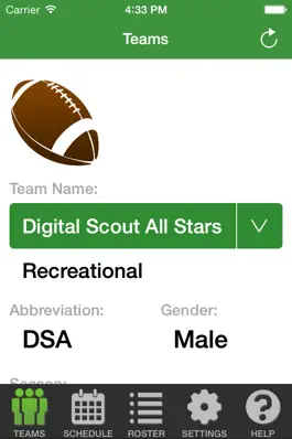Game screenshot DS Football Statware mod apk