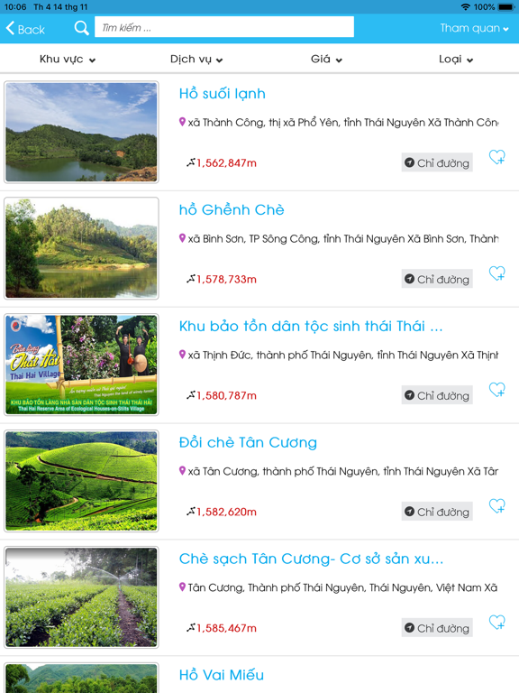 Screenshot #5 pour Thai Nguyen Tourism