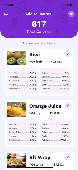 Game screenshot SmartPlate | #1 Food Tracker hack