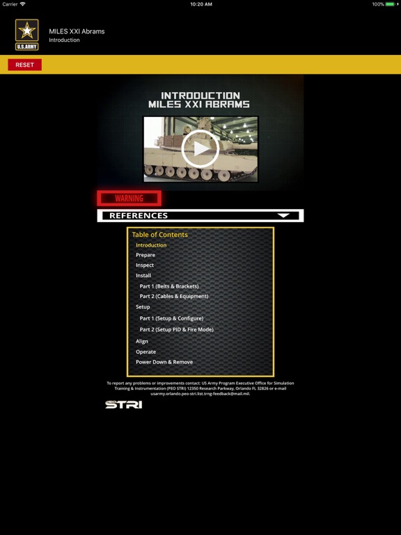 Screenshot #4 pour MILES XXI Abrams