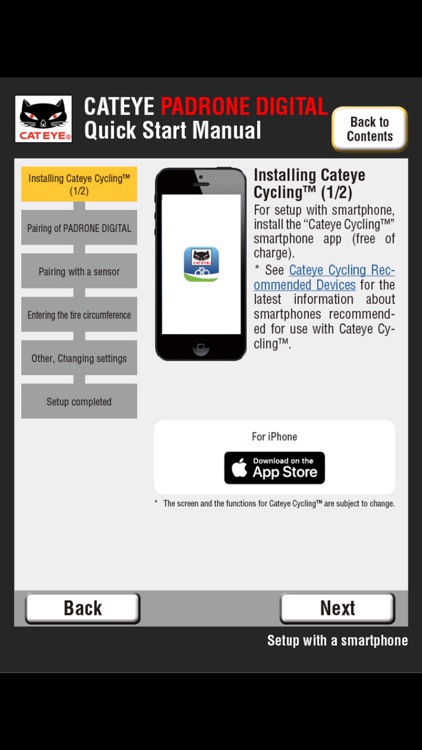 PADRONE DIGITAL Quick Start
