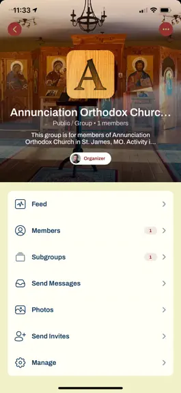 Game screenshot Our Church Group apk