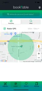 BookTable App screenshot #3 for iPhone