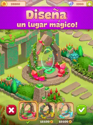 Captura de Pantalla 1 Charms of the Witch: 3 en raya iphone