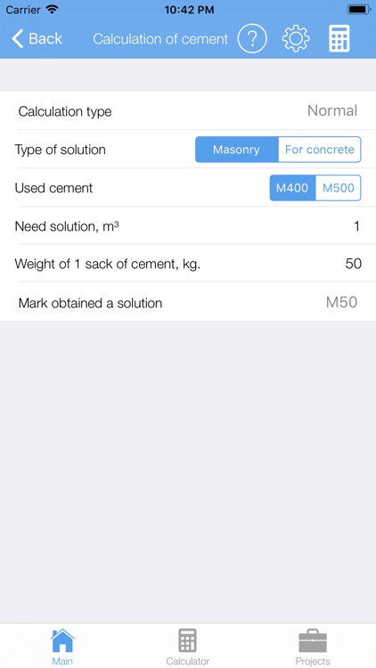 CalcBook Lite - Building Calc screenshot-3