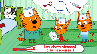 Screenshot #3 pour La Famille Chat : Jeu Docteur