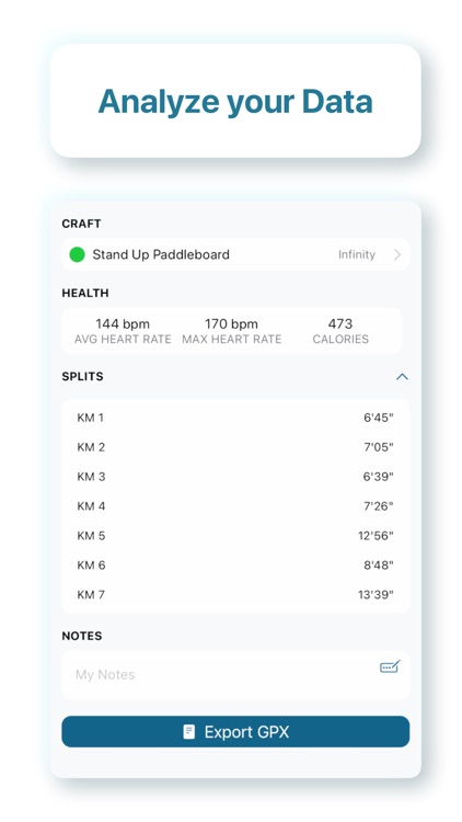 Paddle Logger for Watersports screenshot-7