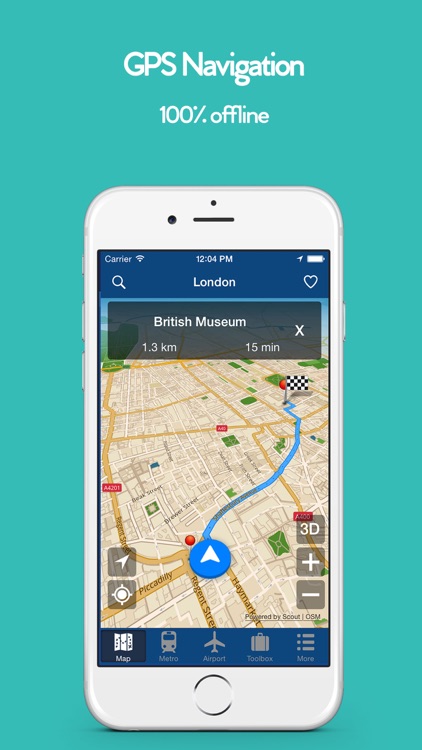 London Offline Map, Metro