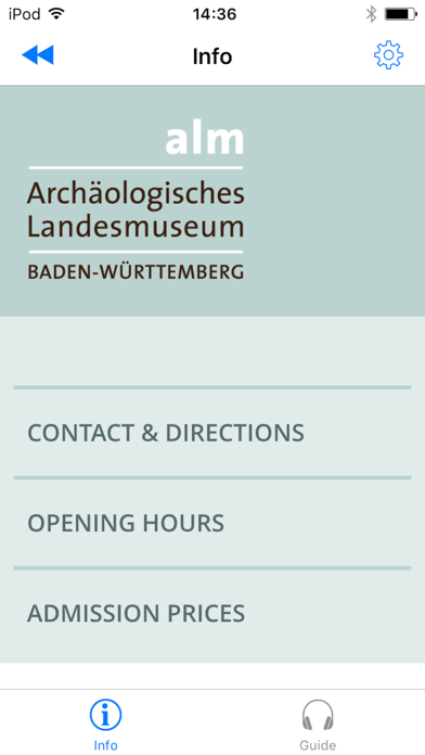 ARCHÄOLOGISCHES LANDESMUSEUM Screenshot