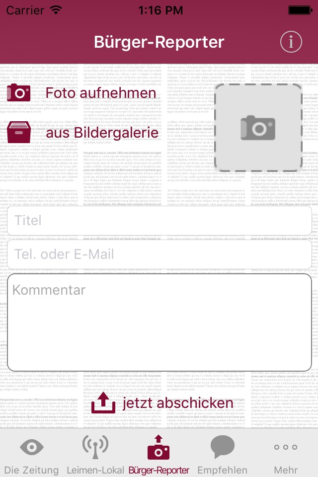 Internetzeitung Leimen-Lokal screenshot 3