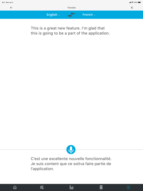 Thrive Hearing Control iPad screenshot