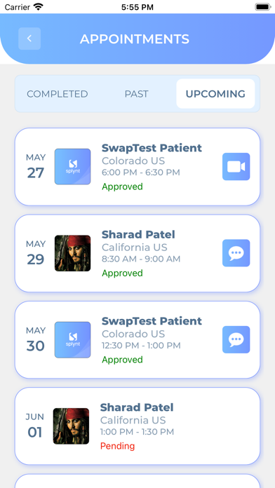 Splynt - Instant Telehealth Screenshot