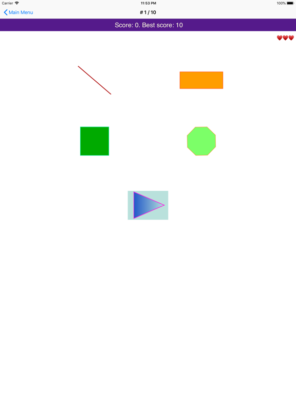 Screenshot #5 pour Numbers, Shapes and Colors