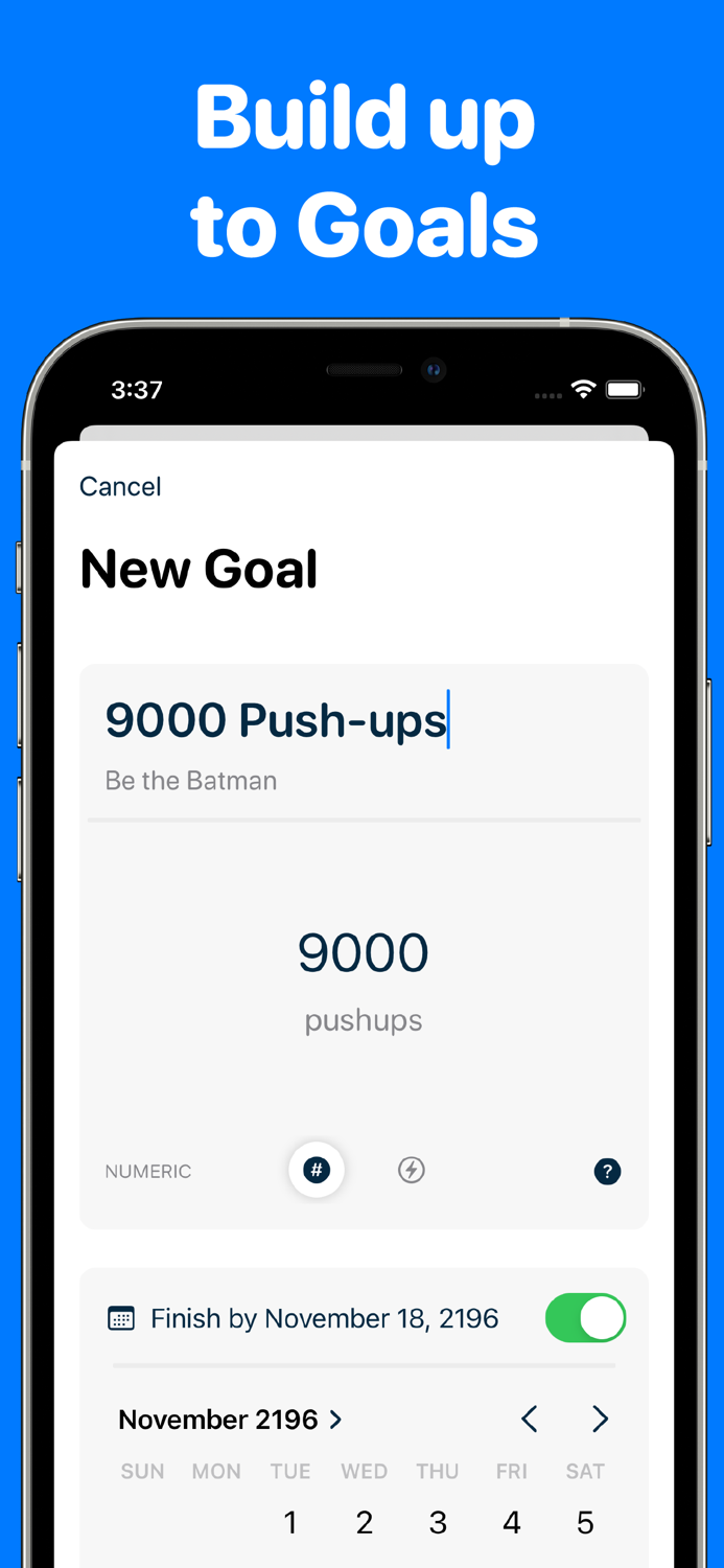 achvmnts  habits and goals