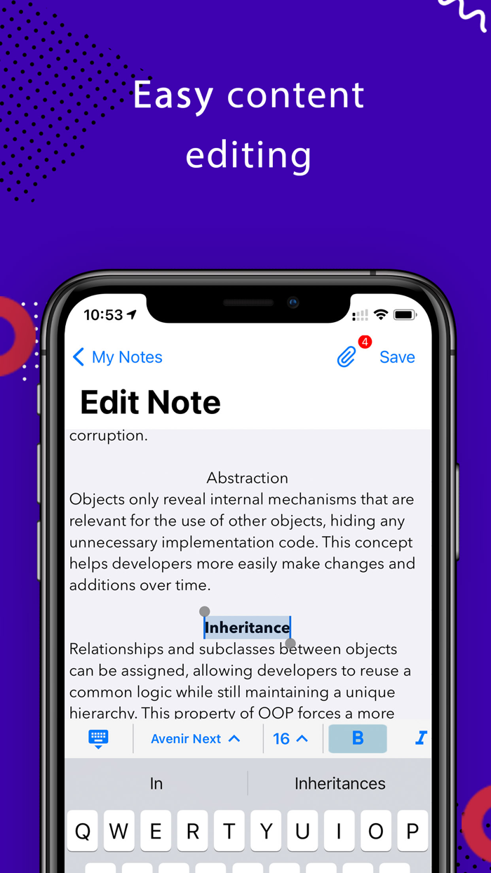 Notey - School Articles App