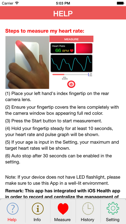 #2. My Heart Rate (Lite) (iOS) By: CCApp