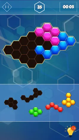 Game screenshot Hexa Battle Block Puzzle mod apk