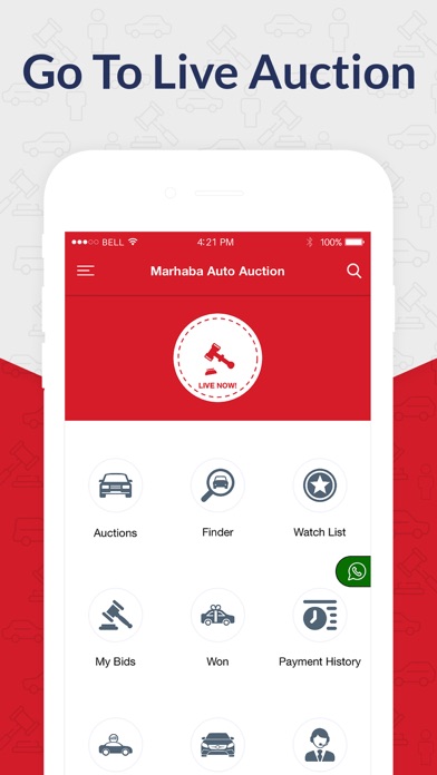 Marhaba Auction Screenshot