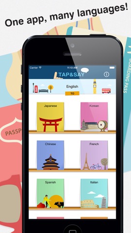 Tap & Say - Travel Phrasebookのおすすめ画像1