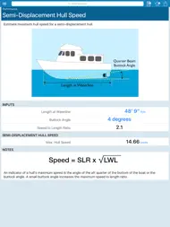 Boating Calcs ipad bilder 0