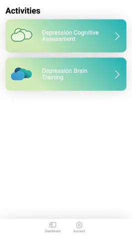 Game screenshot Depression Cognitive Research apk