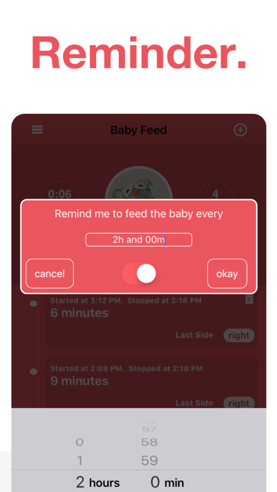 Breastfeeding Tracker by bf Screenshot
