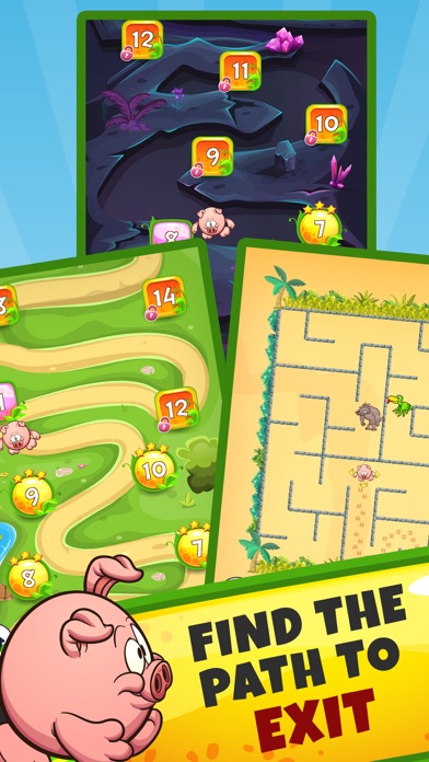 Mazes for kids - puzzle games Screenshot