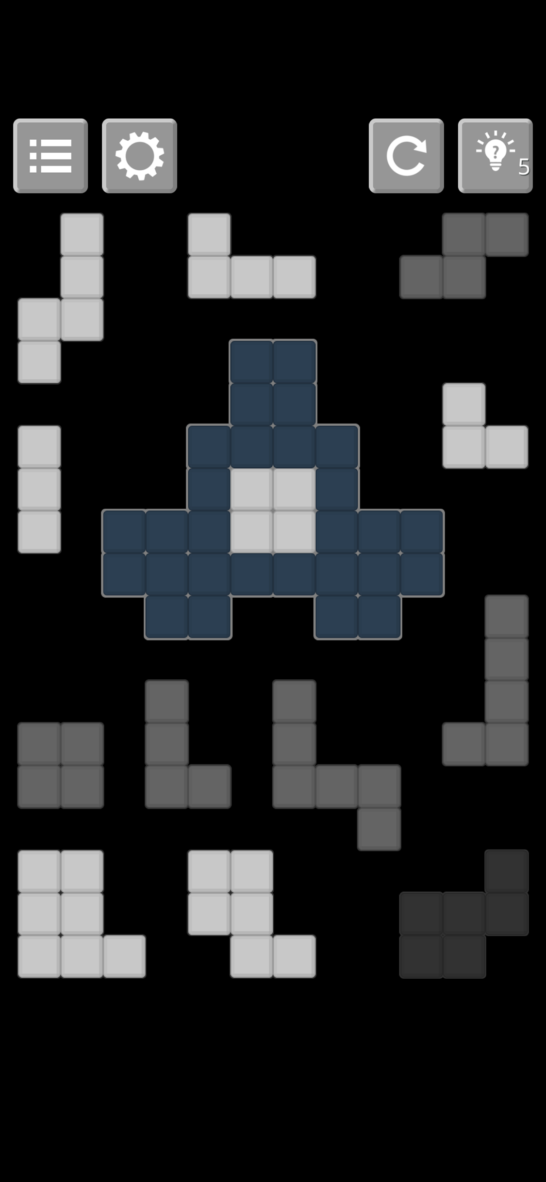 Block + Coloring Puzzle