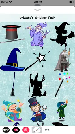 Game screenshot Wizard's Sticker Pack! mod apk