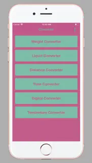 all universal unit converter iphone screenshot 2