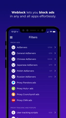 Weblock: adblock & proxyのおすすめ画像1