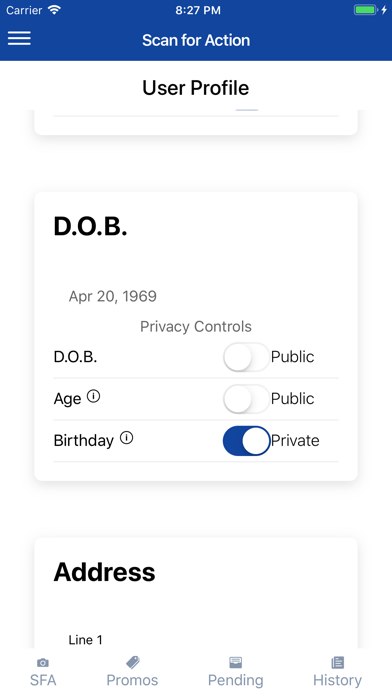 QR Advantage Screenshot