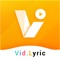 Icon Vid.Lyric - Status Video Maker