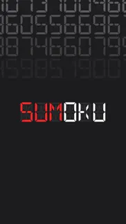 sumoku - seven-segment math iphone screenshot 1