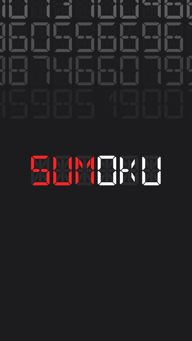 Screenshot #1 pour Sumoku - Seven-segment Math